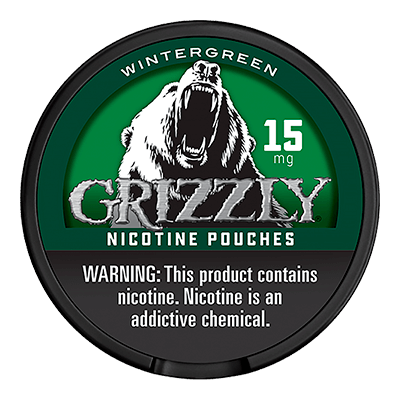 Grizzly Wintergreen 15mg