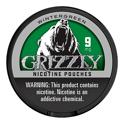 Grizzly Wintergreen 9mg
