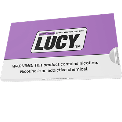 LUCY Gum Berry Citrus 4mg