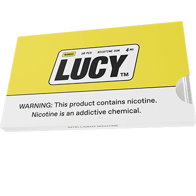 LUCY Gum Mango 4mg