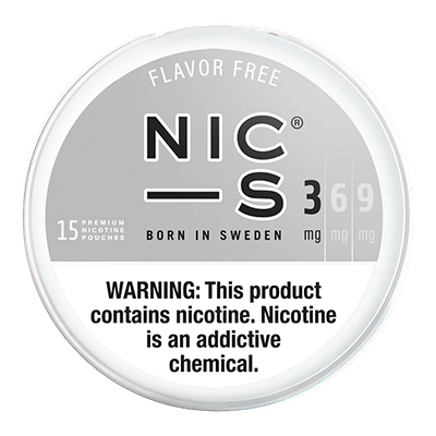 NIC-S Flavor Free 3mg