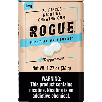 Rogue Gum Peppermint 2mg