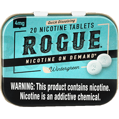 Rogue Tablet Wintergreen 4mg