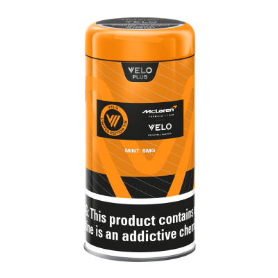 VELO x McLaren Formula 1 Team Limited Edition Tin - VELO Plus Mint 6MG